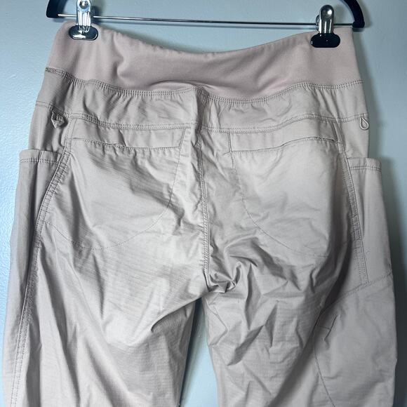 PrAna Women’s Joggers L Rose Performance Stretch Pockets Athleisure Pants - Picture 8 of 10